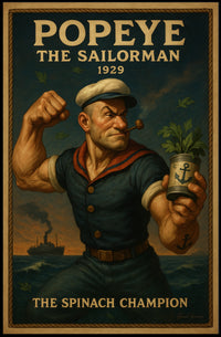 Popeye 1929 Art Poster POP-210