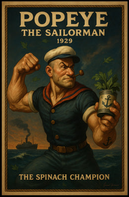 Popeye 1929 Art Poster POP-210
