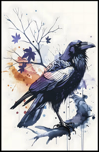 The Majestic Raven Poster