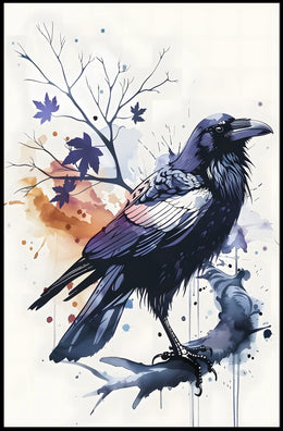 The Majestic Raven Poster