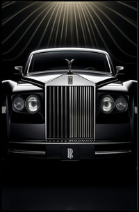 Elegance On Wheels Poster