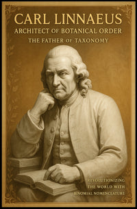 Carl Linnaeus Architect of Botanical Order Poster