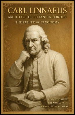 Carl Linnaeus Architect of Botanical Order Poster