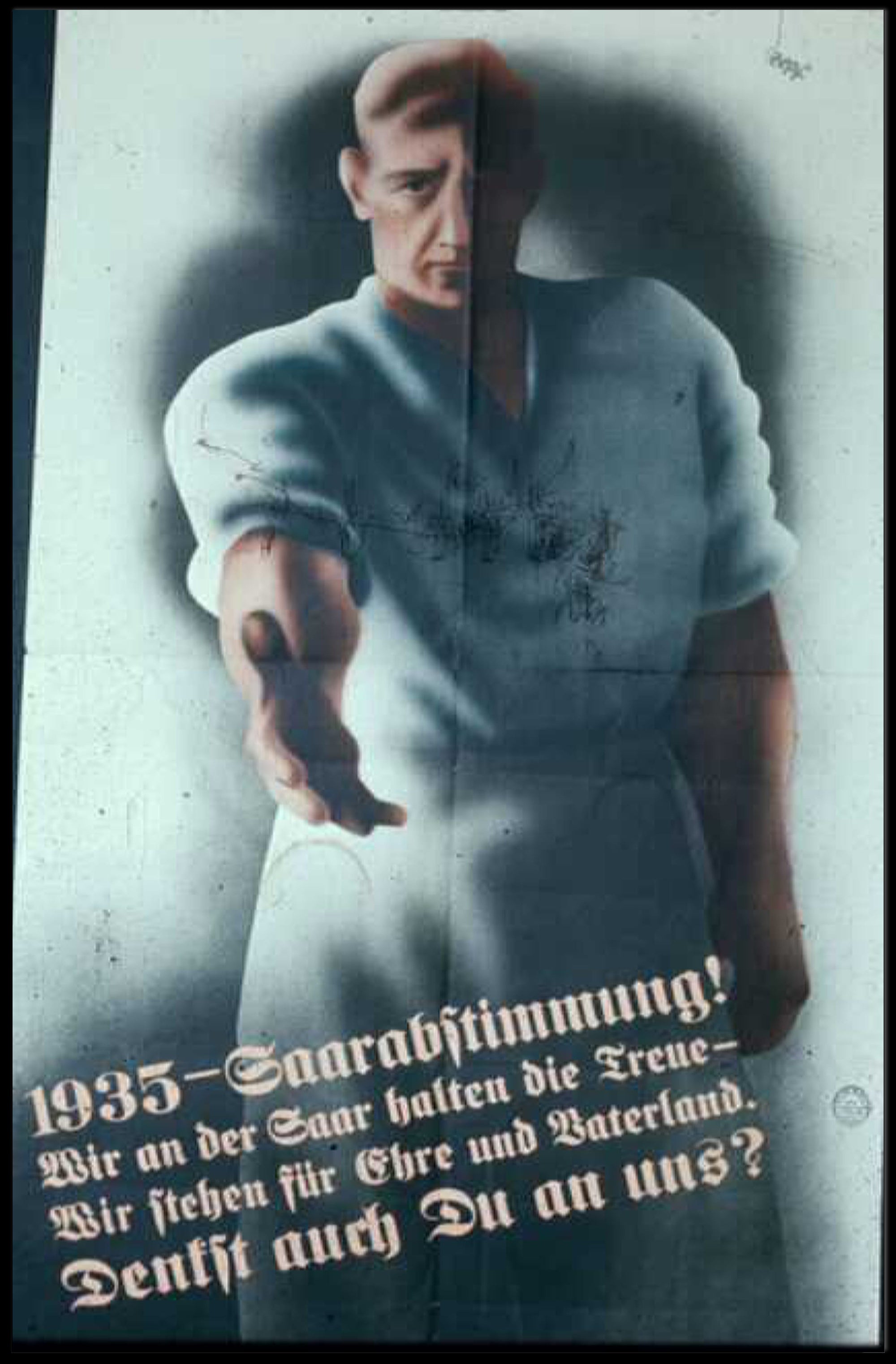 1935 Saar Referendum Art Print for Vintage Home Decor PosterGoat