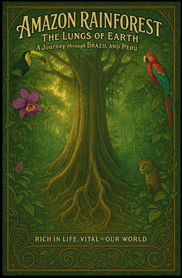 Amazon Rainforest The Lungs of Earth Poster