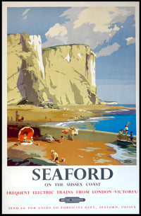 Seaford On The Sussex Coast Poster