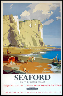 Seaford On The Sussex Coast Poster