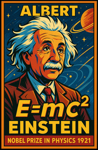 Albert Einstein Nobel Prize In Physics Poster