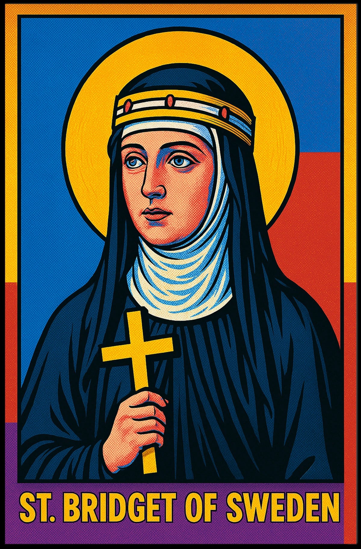 St. Bridget of Sweden Poster