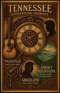 Tennessee A Steampunk Journey Poster