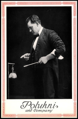 Vintage Magician Performance Poster by Poluhni and Company
