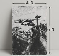 Christ The Redeemer Over Rio Poster