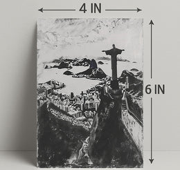 Christ The Redeemer Over Rio Poster
