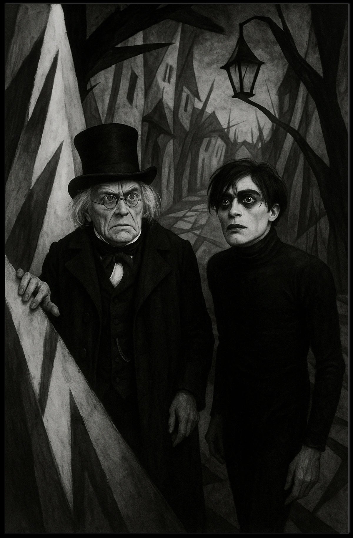 Gothic Victorian Expressionist Artistry Poster