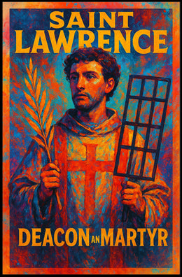 Saint Lawrence Deacon And Martyr Poster
