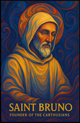 Saint Bruno Founder of the Carthusians Poster