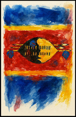 Abstract Expression Abstract Poster