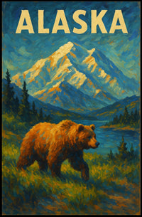 Alaska Wilderness Poster