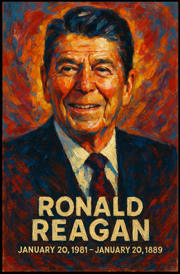 Ronald Reagan 40Th President Poster