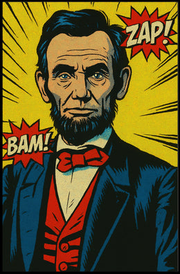 Comic Style President Poster