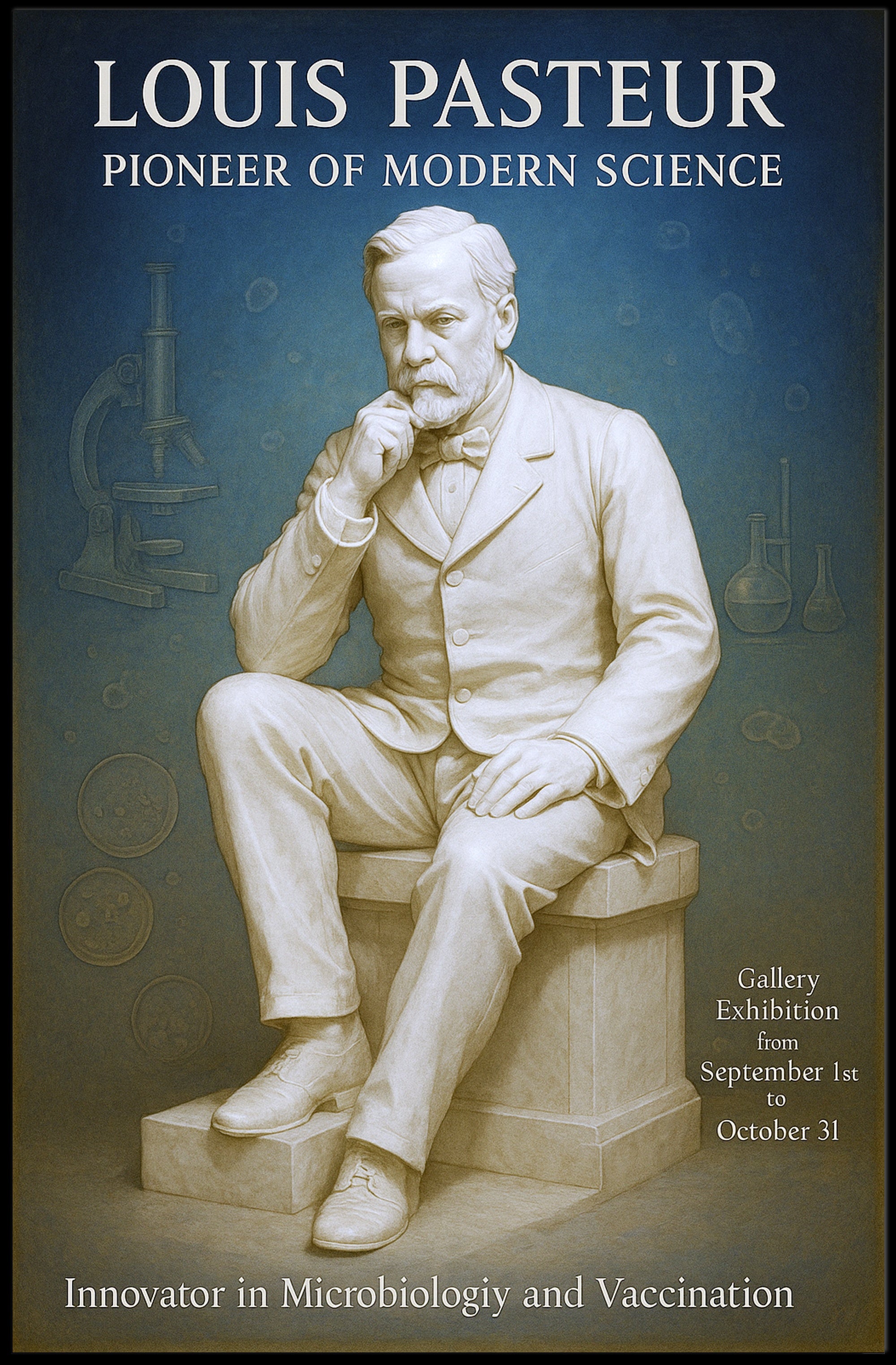 Louis Pasteur Pioneer of Modern Science Poster PosterGoat