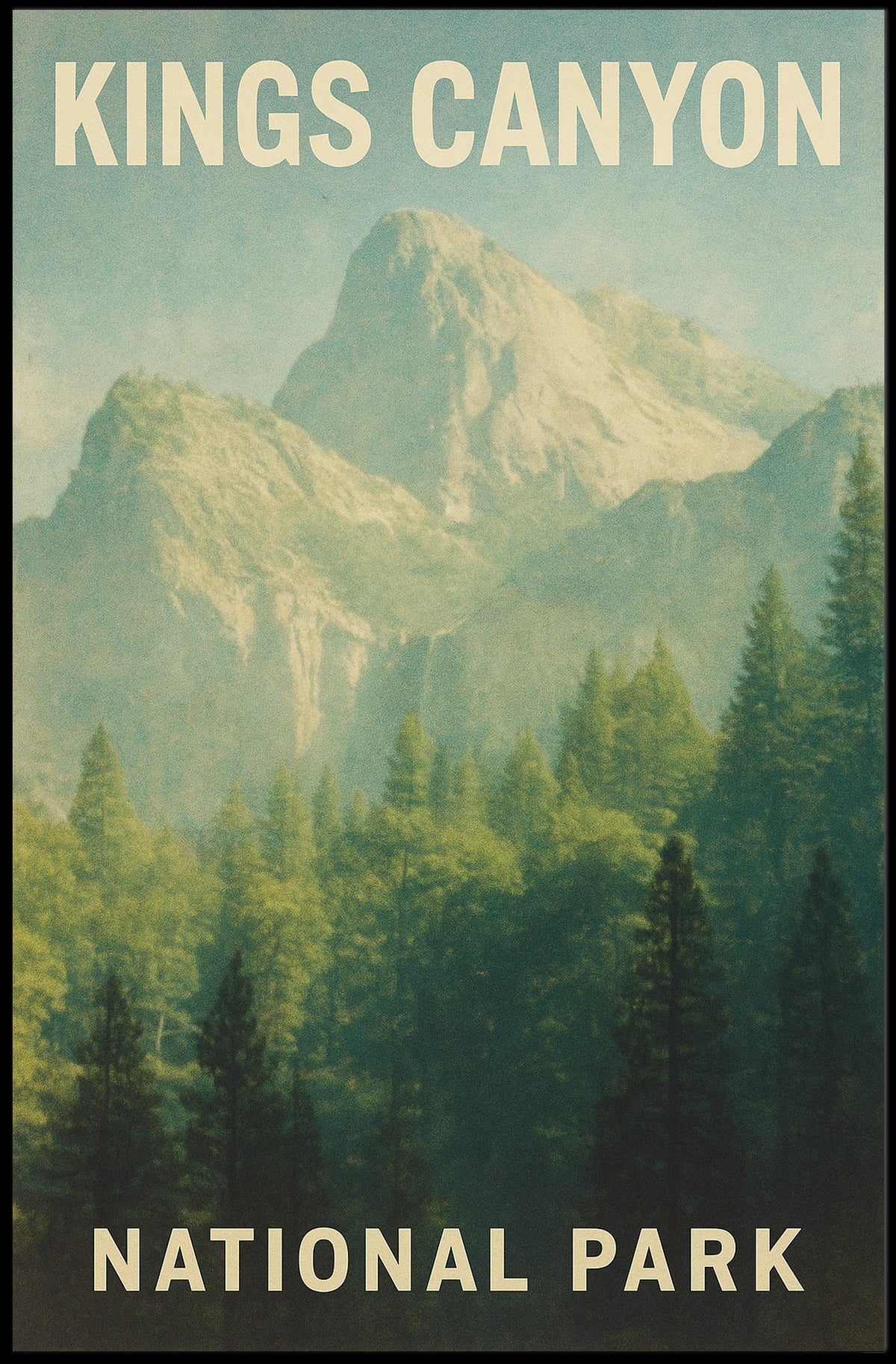 Kings Canyon National Park Poster