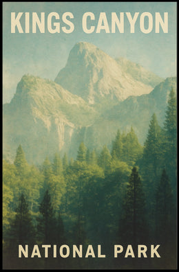 Kings Canyon National Park Poster
