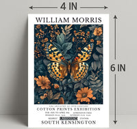 William Morris Exhibition Cotton Prints Cultural or Heritage Poster