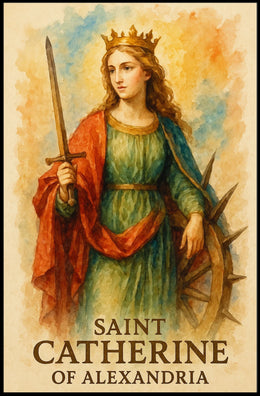 Saint Catherine of Alexandria Poster