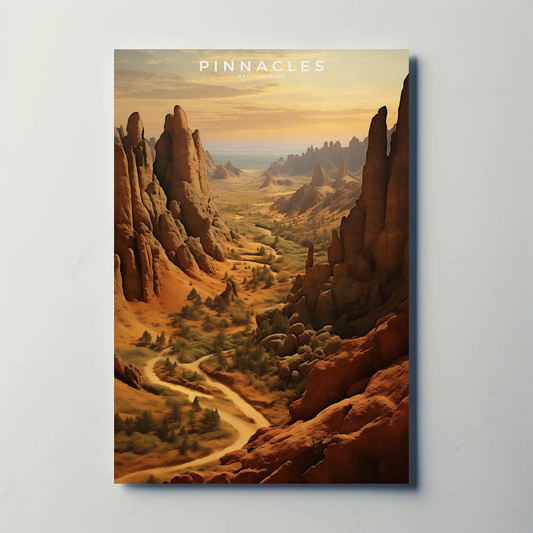Pinnacles National Park Poster
