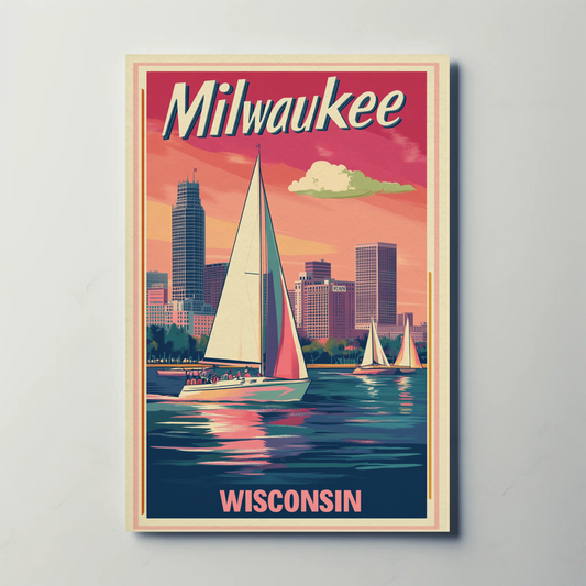 Milwaukee Vintage Poster