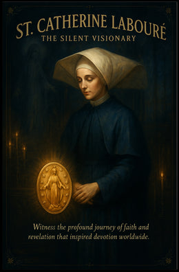 St. Catherine Labouré  The Silent Visionary Poster PosterGoat