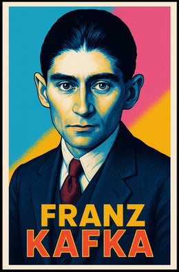 Franz Kafka Portrait Poster