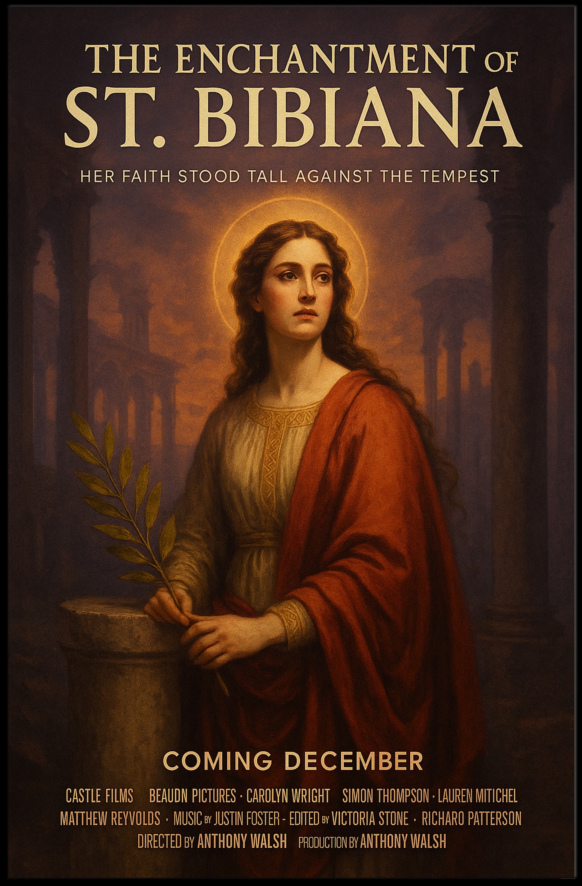 The Enchantment of St. Bibiana Historical Poster PosterGoat