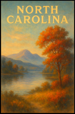 North Carolina Landscape Poster