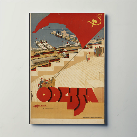 Odessa Travel Poster