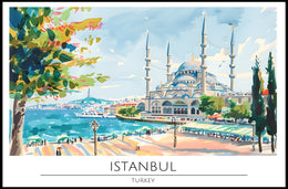 Scenic Istanbul Poster