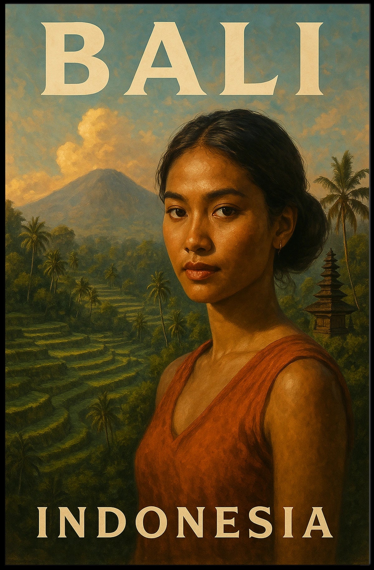 Discover Bali Poster