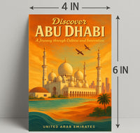 Discover Abu Dhabi Wall Art Print PosterGoat