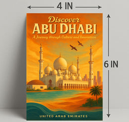 Discover Abu Dhabi Wall Art Print PosterGoat