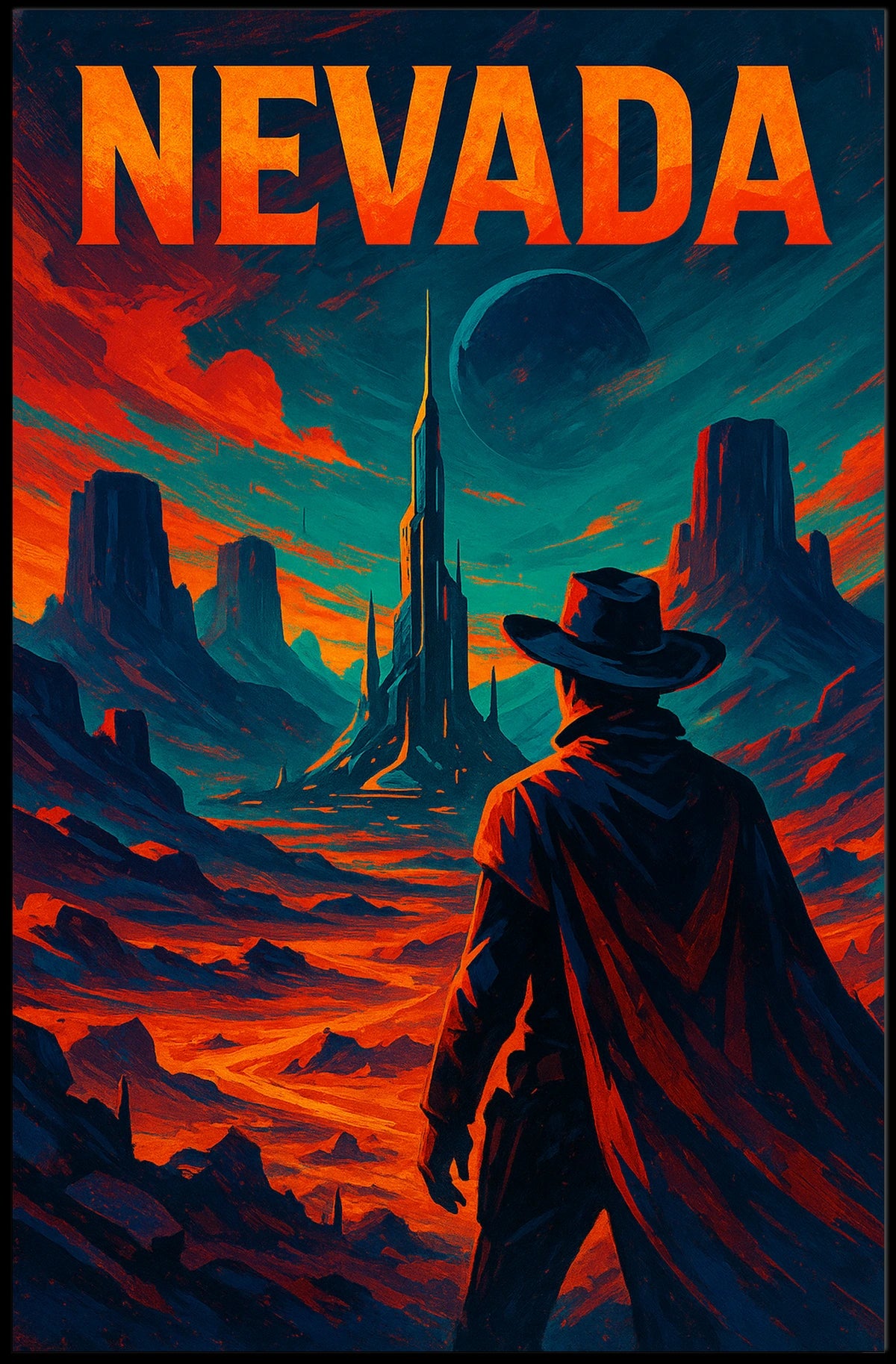 Nevada Adventure Poster