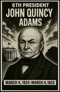 John Quincy Adams 6Th President Poster