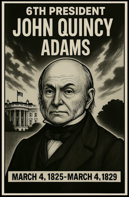 John Quincy Adams 6Th President Poster