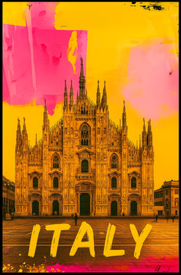 Vibrant Italy Poster