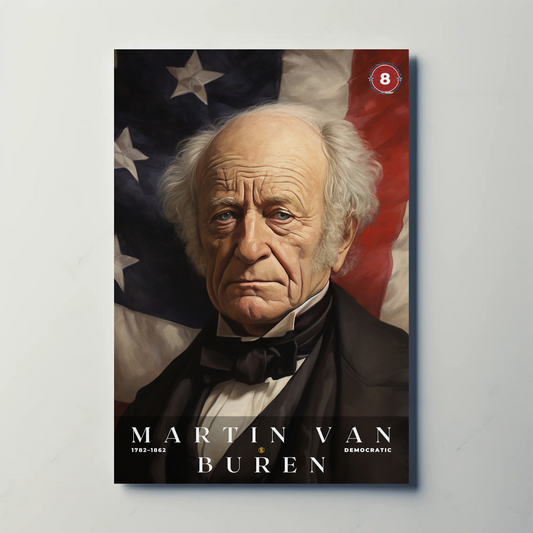 Martin Van Buren 8th President Of The United States Portrait