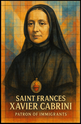 Saint Frances Xavier Cabrini Poster