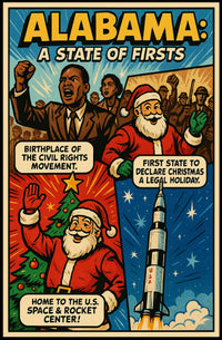 Alabama: A State of Firsts Poster