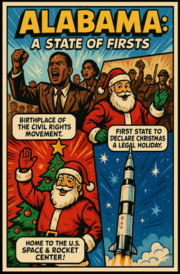 Alabama: A State of Firsts Poster