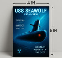 USS Seawolf Nuclear Pioneer Poster PosterGoat