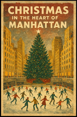 Christmas In The Heart Of Manhattan Poster